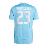 Echipament fotbal Belgia Arthur Vermeeren #23 Tricou Deplasare European 2024 maneca scurta